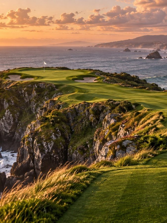 Sunridge Coast: clifftop holes above the sea